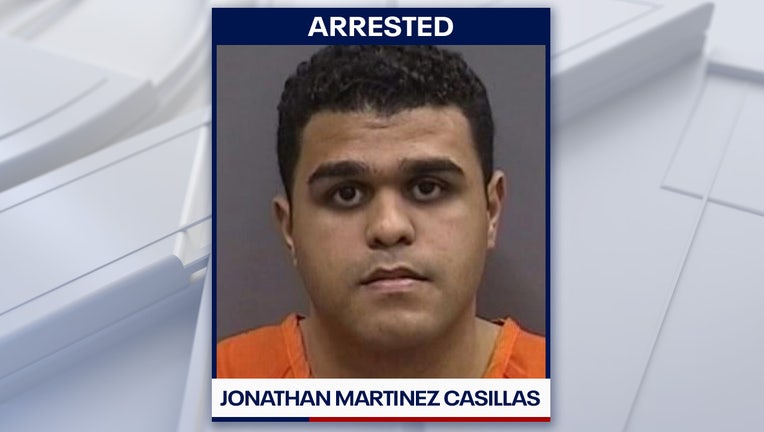 Jonathan Martinez Casillas mugshot courtesy of the Hillsborough County Sheriff's Office.