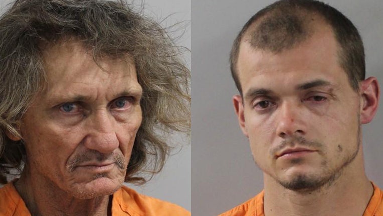 Nelson Newman and Ronald McCain mugshots courtesy of the Polk County Sheriff's Office.