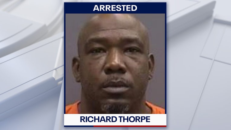 Richard Thorpe mugshot courtesy of the Hillsborough County Sheriff's Office.