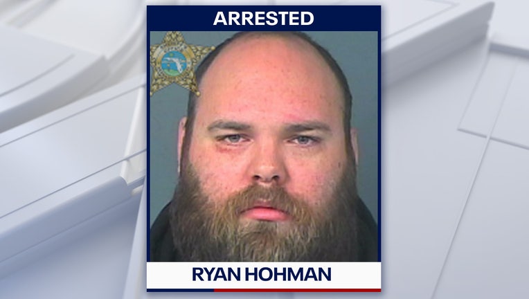 Ryan Hohman mugshot courtesy of the Hernando County Sheriff's Office. 