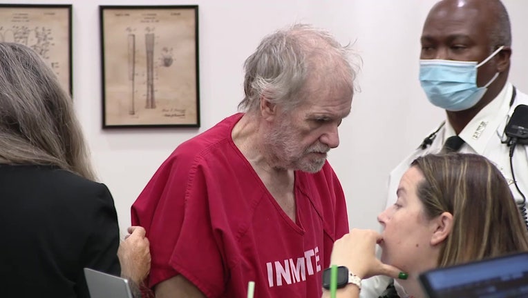 Robert Kessler in court before a judge set his 2024 trial date.