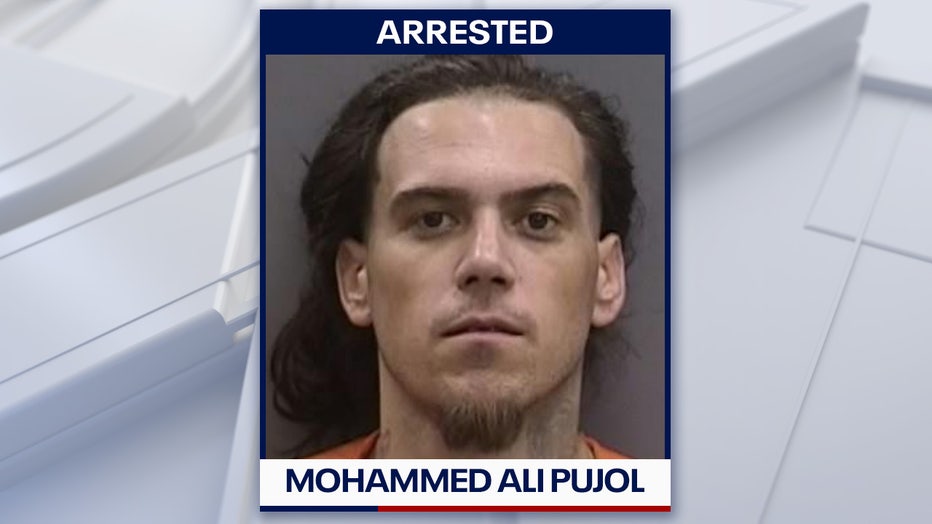 Mohammed Ali Pujol mugshot courtesy of the Hillsborough County Sheriff's Office. 