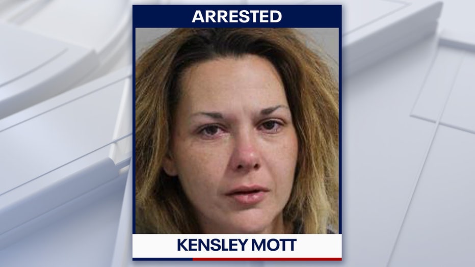 Kensley Mott mugshot courtesy of the Polk County Sheriff's Office. 