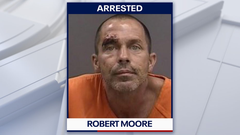 Robert Moore mugshot courtesy of the Hillsborough County Sheriff's Office.