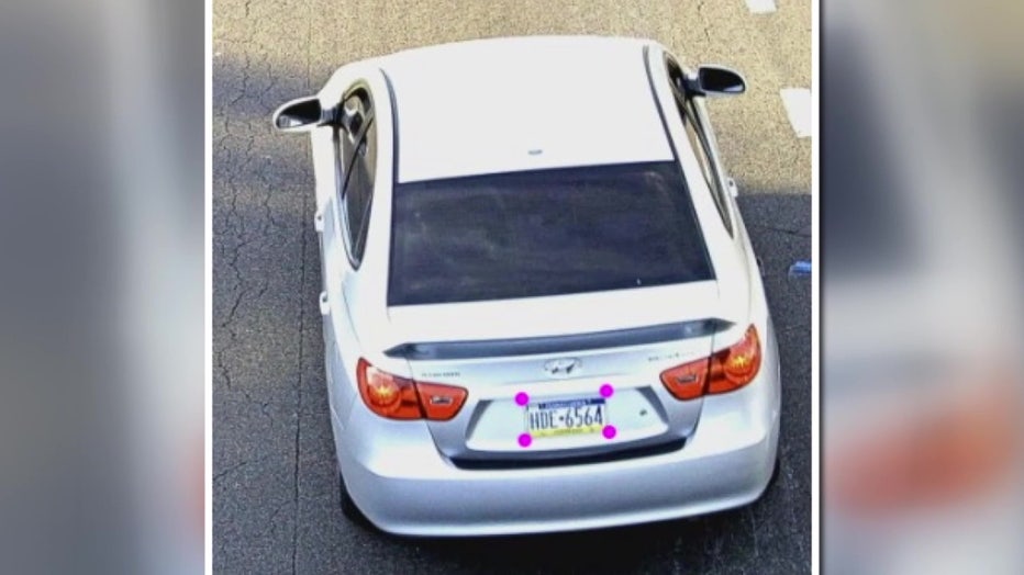 Pictured: Stephanie Crone-Overholts car.