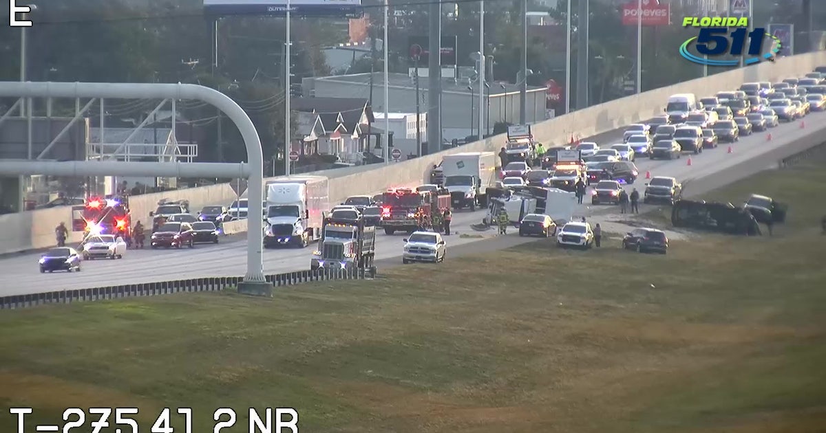 Dump truck crash closes portion of I-275 | FOX 13 Tampa Bay