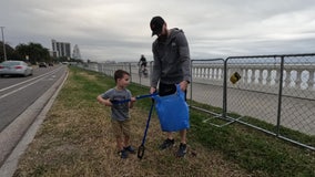 Gasparilla clean-up in Tampa, 450 volunteers clear neighborhoods of beads and trash