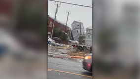 'Oh my goodness': Suspected tornado knocks over building in Panama City Beach