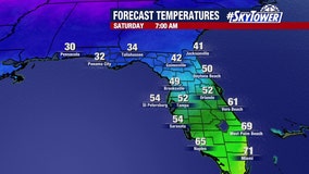 Cold temperatures on the way to the Tampa Bay area this weekend: Here’s what to know