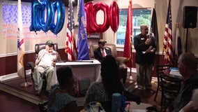 Two Dunedin World War II veterans celebrate 100th birthdays