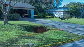 60-foot-deep sinkhole opens in front of Highland City home: PCFR