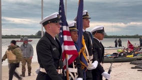 Tampa Bay Frogman Swim honors fallen Navy SEALS and Gold Star Families