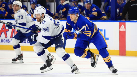 Paul and Motte score early, Lightning beat Sabres 3-1 for 5th straight win