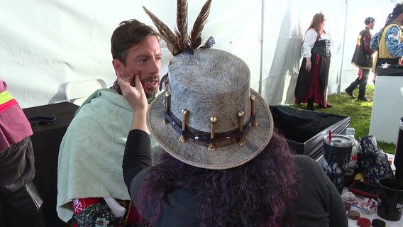 Gasparilla pirates get help from professional makeup artists