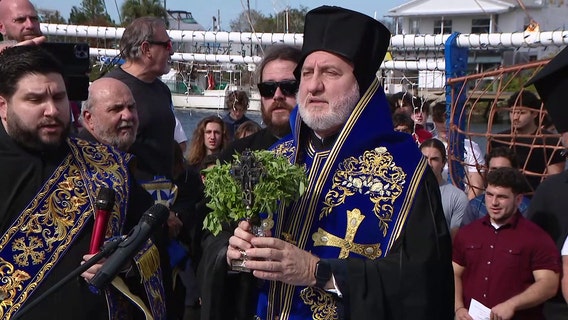 Epiphany Cross Dive organizers keeping close eye on forecast ahead of Tarpon Springs celebration