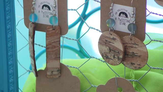 Bay Area woman creates jewelry from Alaskan birch bark