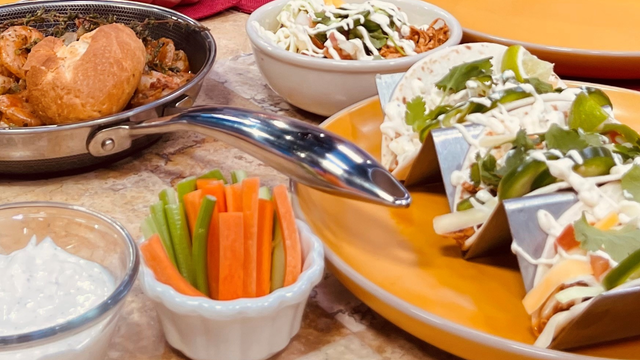 Recipe: Chicken Tinga & VooDoo Shrimp