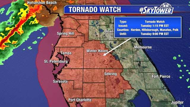 Understanding the difference between tornado watch and tornado warning as severe weather rolls in