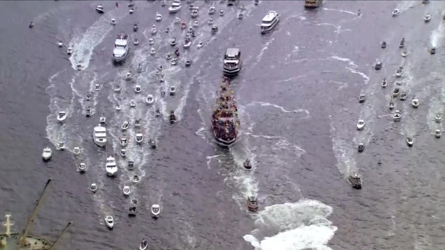Tampa police prepare for more pirate ships invading the bay during Gasparilla this year
