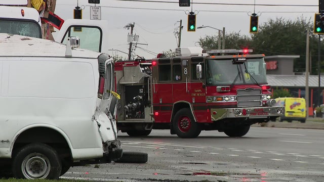 2 killed in multi-vehicle crash in Tampa: Police
