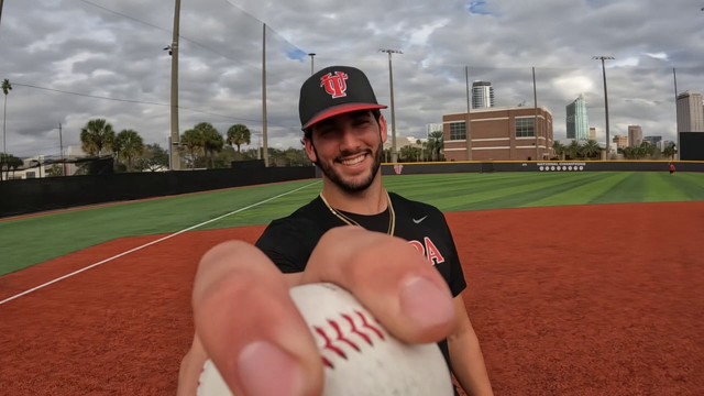 Former baseball pro playing college ball for The University of Tampa
