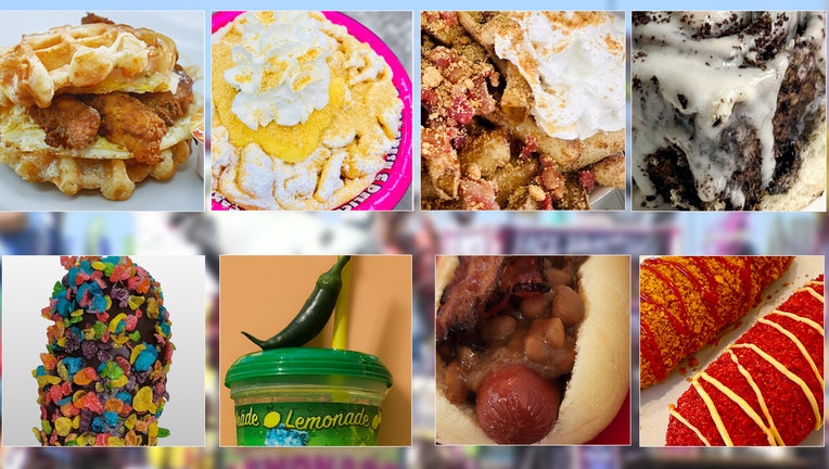 2024 Florida State Fair foods. Courtesy: Florida State Fair.