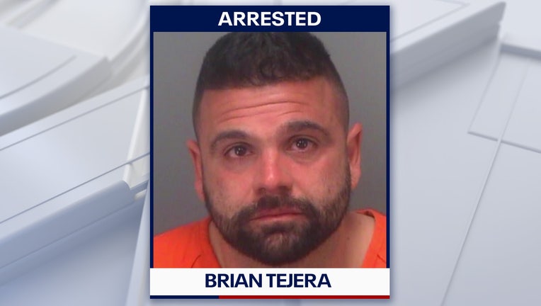 Brian Tejera mugshot courtesy of the Pasco County Sheriff's Office. 