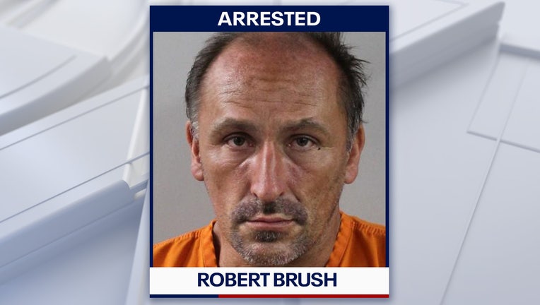 Robert Brush mugshot courtesy of the Polk County Sheriff's Office