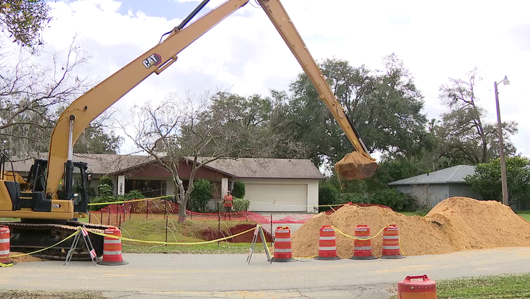 ‘Its Like A Nightmare’: Neighbors Unsettled After 60 Foot Sinkhole In ...