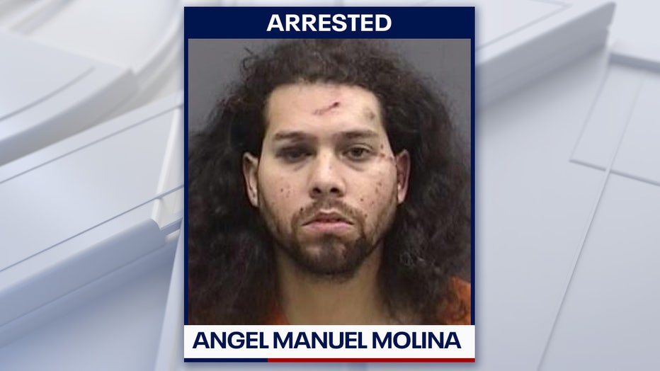 Angel Manuel Molina mugshot courtesy Tampa Police Department. 