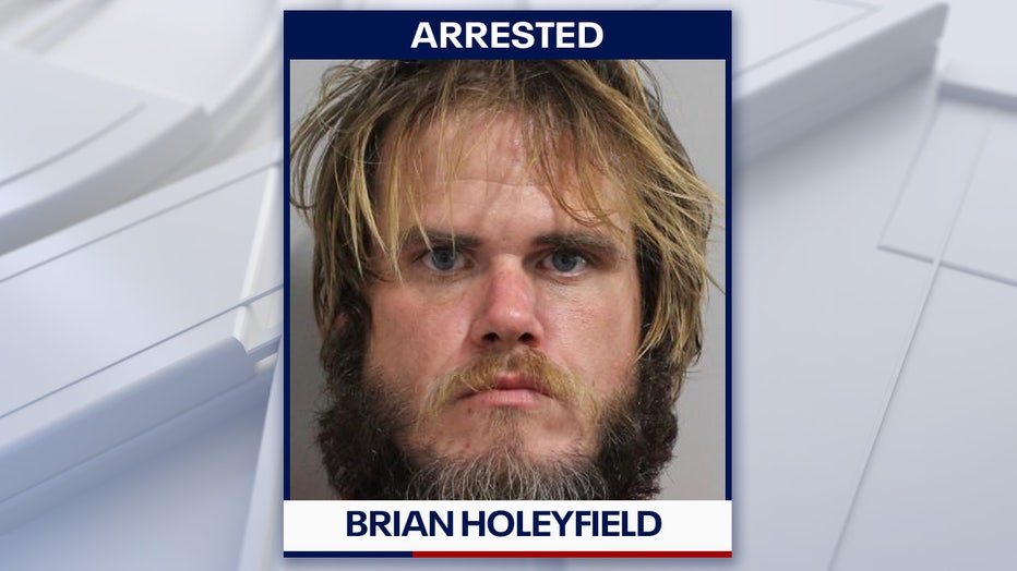 Brian Holeyfield mugshot courtesy of the Polk County Sheriff's Office.