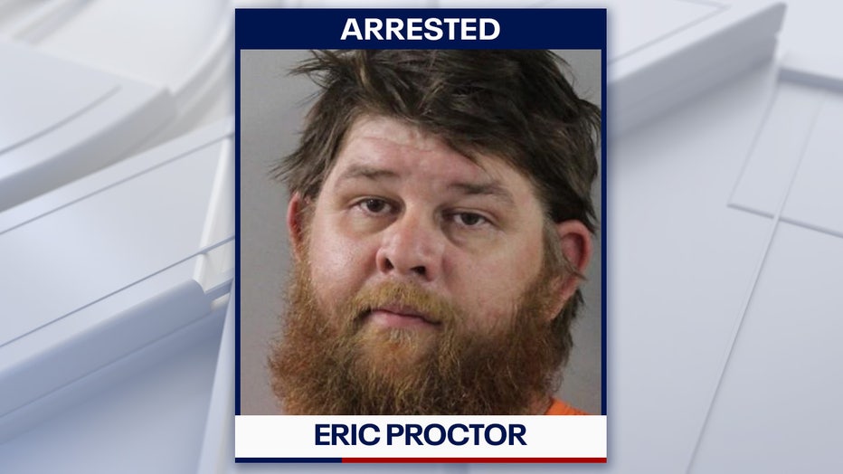 Eric Proctor mugshot courtesy of the Polk County Sheriff's Office.