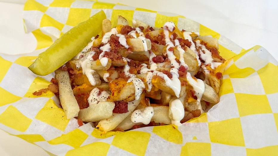 Cheddar, bacon, pickle ranch loaded French fries. Courtesy: Florida State Fair. 