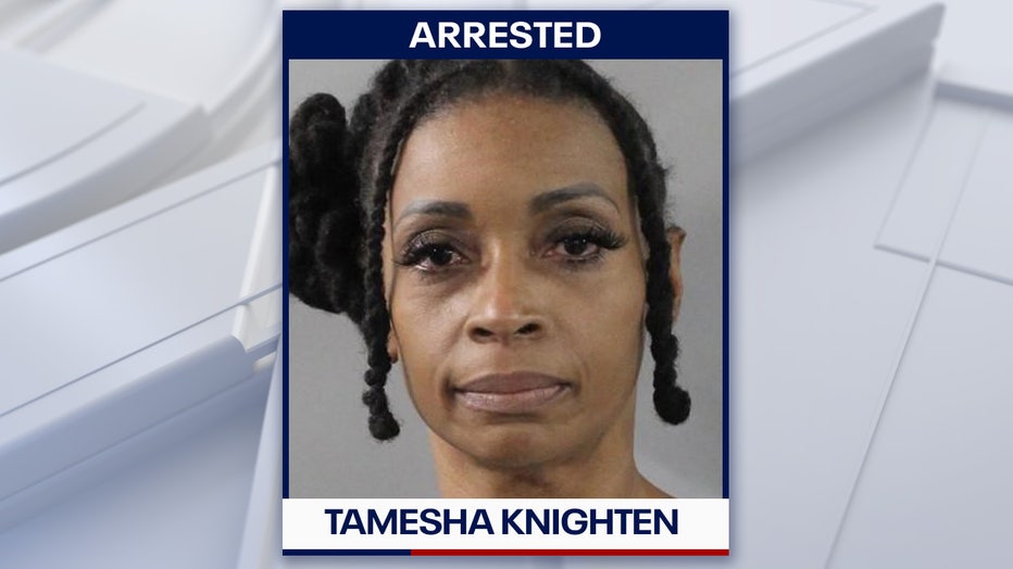 Tamesha Kighten mugshot courtesy of the Polk County Sheriff's Office. 
