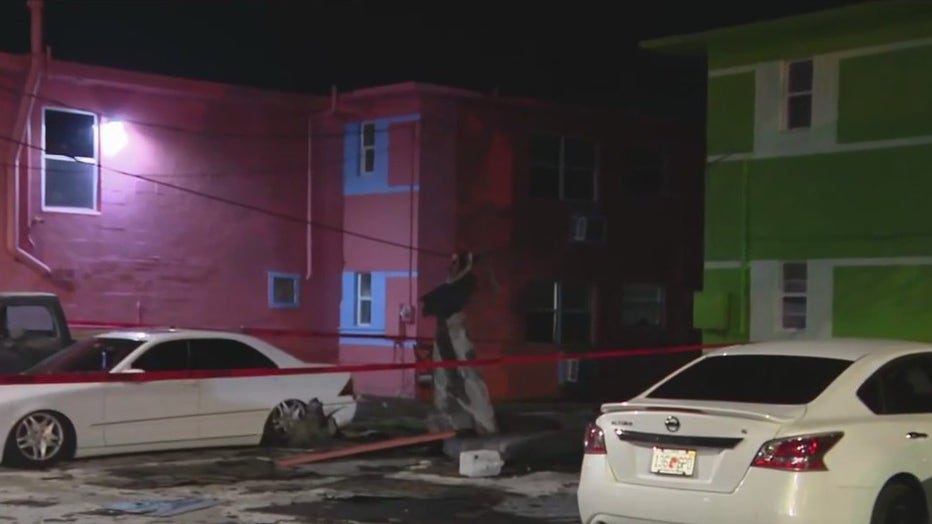 Two buildings in a St. Pete apartment complex have been condemned after a tornado touched down on Tuesday. 
