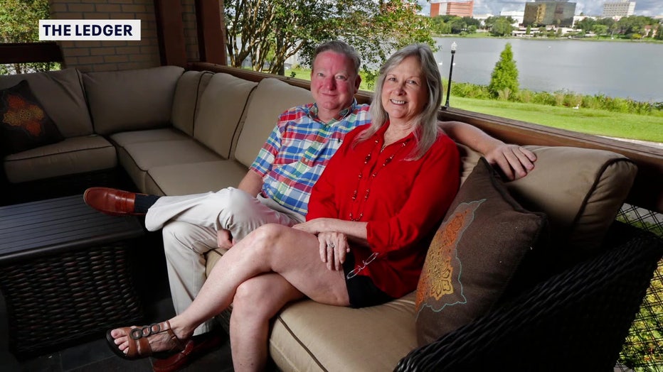 Edith Yates Henderson and her husband David Henderson. Image is courtesy of the Ledger.