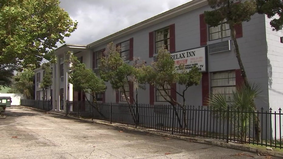 Police say Walden was staying at the Relax Inn when he was arrested.