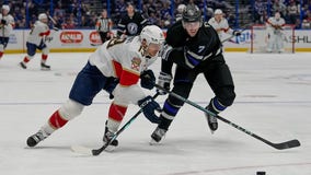 Atlantic Division-leading Panthers rout Lightning 9-2 for franchise-record 11th straight road win