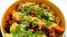 Recipe: Sweet Potato and Cauliflower Taco Bowl