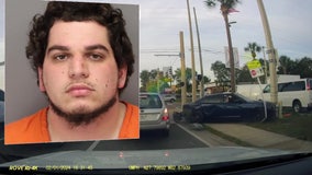 Video: ‘Career criminal’ causes multi-vehicle crash while fleeing from Pinellas Park police, officers say