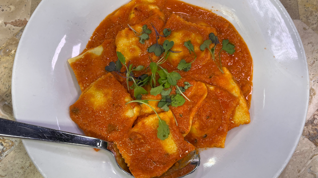 Recipe: Homemade Ravioli with Vodka Sauce