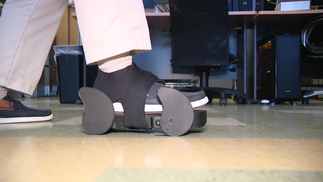 Stroke patients see progress with USF professor’s stroke therapy shoe
