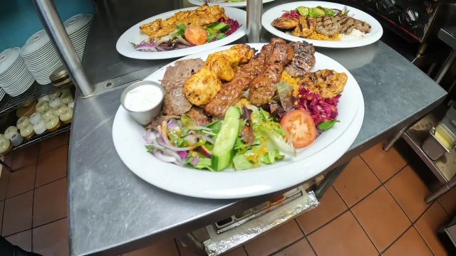 Authentic Mediterranean food fresh off the grill in South Tampa