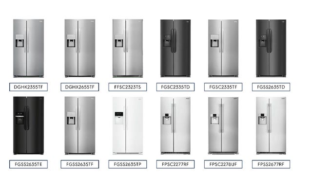 Frigidaire recalls 400,000 refrigerators for ice bucket choking hazard