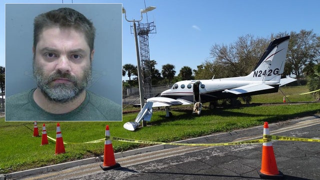 Florida man accused of trying to steal plane didn’t get far: Sheriff