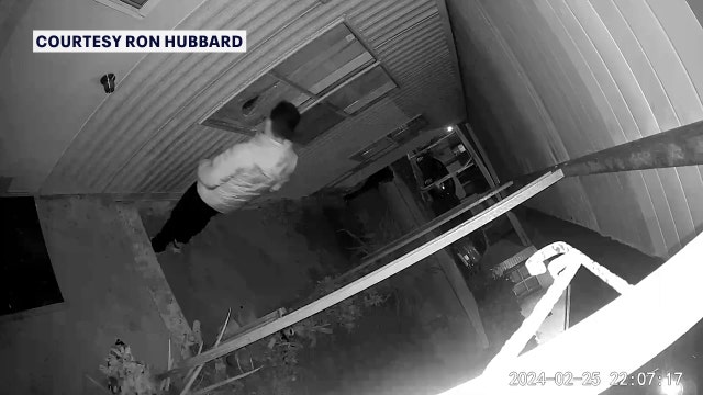 Largo family catches unknown man peeking inside home three times, police investigating
