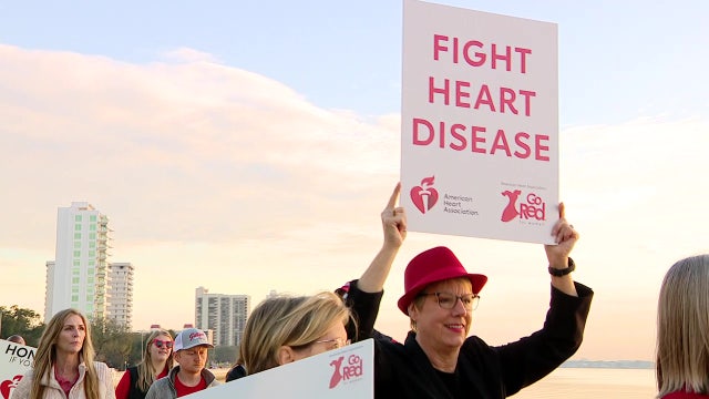 Walk held on Bayshore Boulevard to raise awareness for American Heart Month