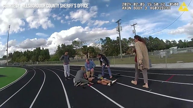 VIDEO: Hillsborough deputy saves high school student with CPR after collapse