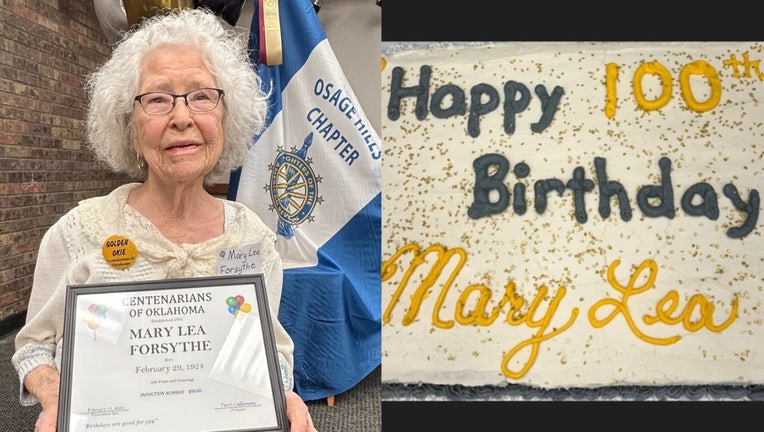 Oklahoma 100-year-old celebrates '25th' birthday on Leap Day