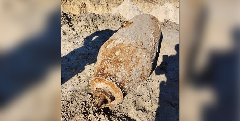 World War II era bomb found at Hernando Airport Industrial Park